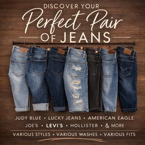 SHOP Denim in my CLOSET!!